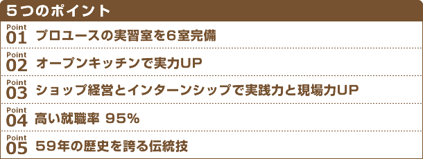 5つのポイント