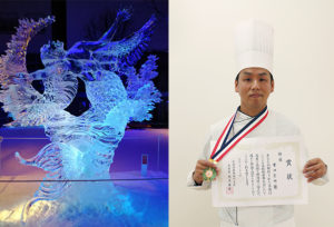 重田 宏明先生が2020年世界氷彫刻大会で特選を受賞しました！