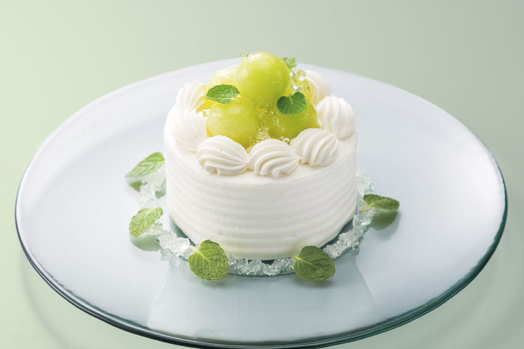 メロンショートケーキ