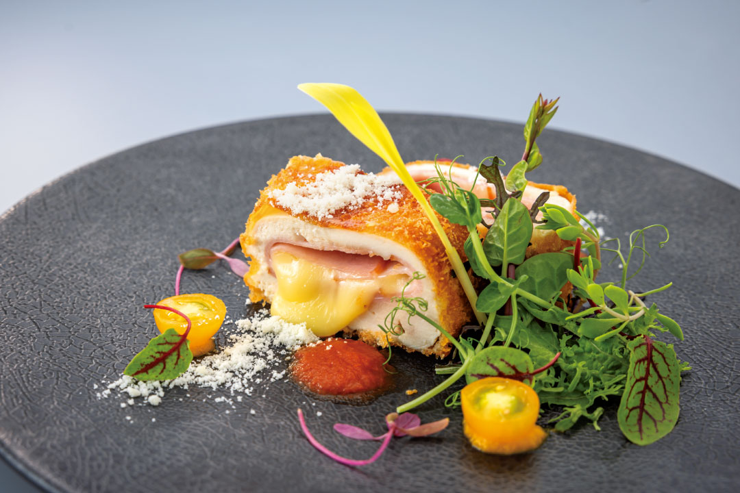 鶏肉のコルドンブルー